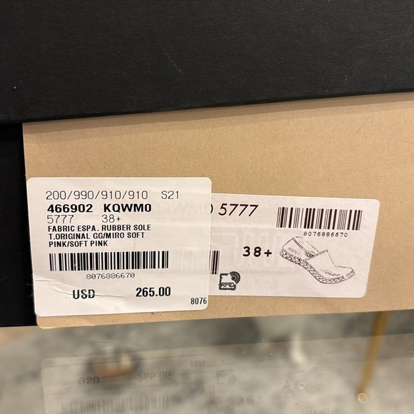 Gucci Soft Pink Espadrilles - Picture 3 of 8